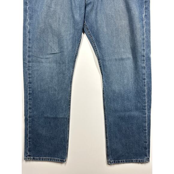 Volcom Enowen Classic Straight Leg Denim Skater Jeans Streetwear Blue Size 38 - Picture 3 of 16